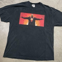 Punisher Shirt XL 00s Y2k Marvel Superhero Graphitti Comic Book Movie Promo Tee