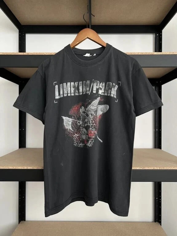 Vintage 2002 Linkin Park Hybrid Theory Black T-shirt