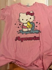 Hello Kitty By Sanrio Size L and M T- Shirt Lot