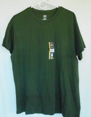 New With Tags Men L ( 42 – 44 ) Smoky Olive Green Short Sleeve T-Shirt No Pocket