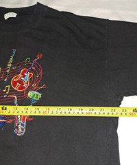 Casey Coleman Embroidered Musical Instruments T Shirt XL