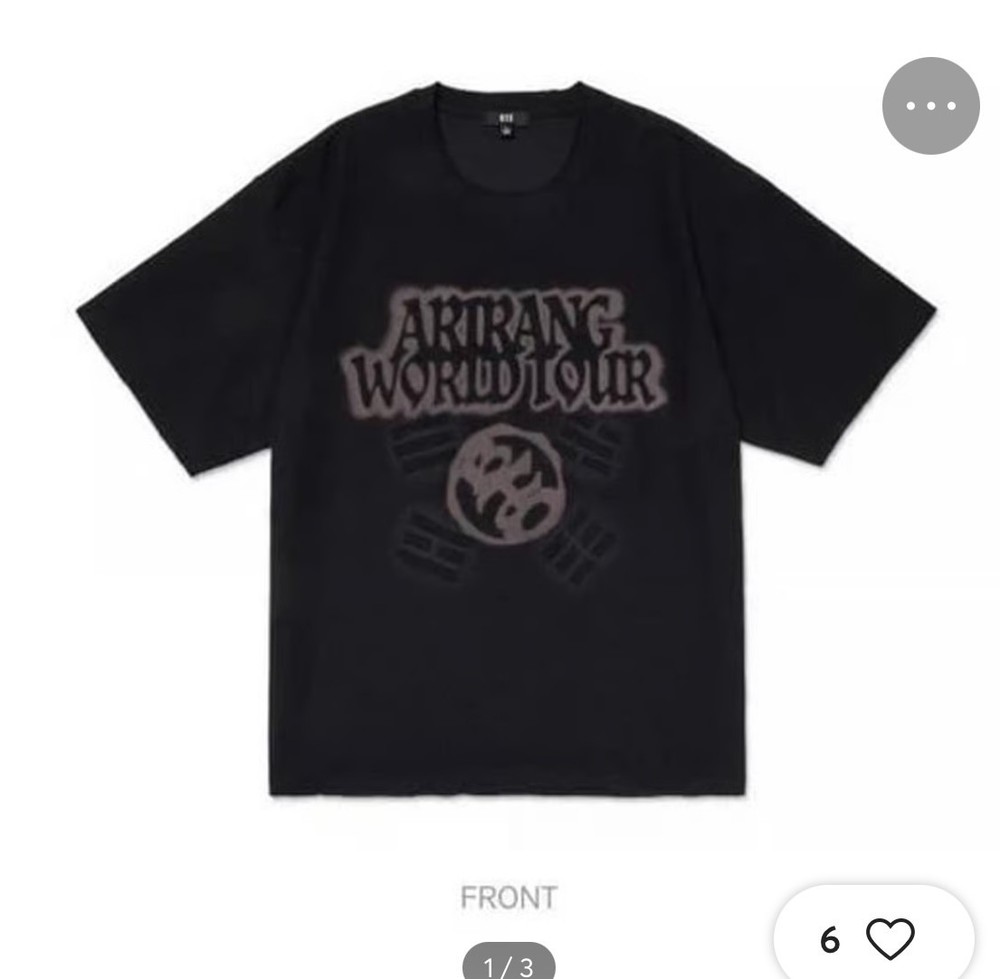 Brand New–BTS Arirang World Tour Shirt SIZE S