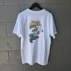 Vintage 90s Tomb Raider III promo t shirt XL Lara Croft PlayStation