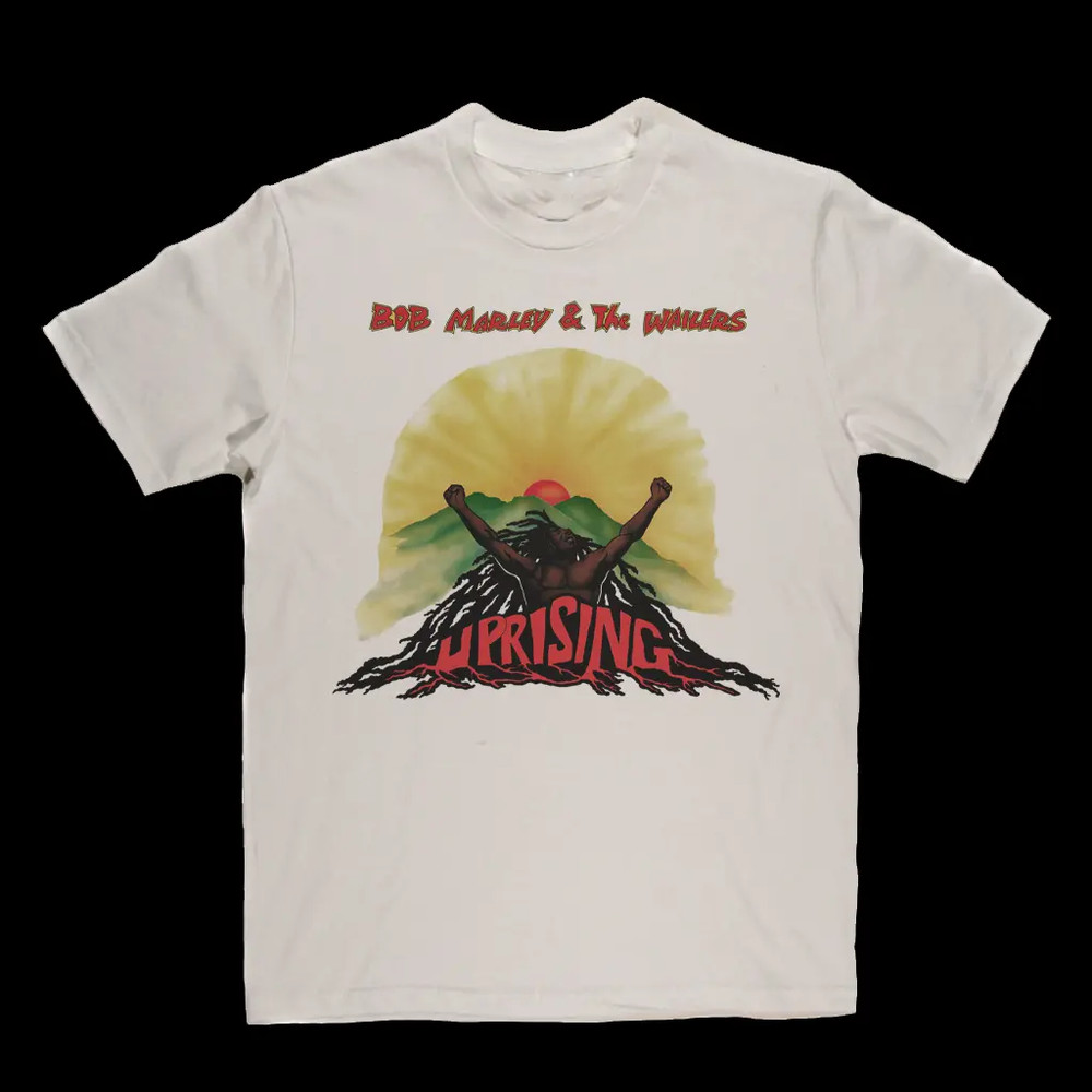 Bob Marley Uprising T-Shirt All Size S-5XL