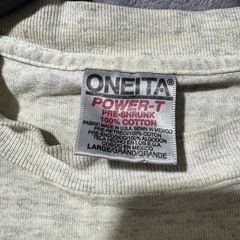 Oneita 90s T-Shirt Single Stitch Chicago Fire Dpt. Made USA Men’s Size Large Vtg