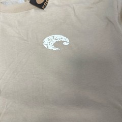 NWT Costa Del Mar Ready For Action T-Shirt Mens XXL Khaki Fish Tee Long Sleeve