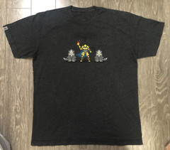 Destiny Video Game Pixel Art Wolf T Shirt See Measurements Used