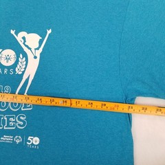 50 Years 2019 School Games Special Olympics Teal Unisex Graphic T-Shirt Large