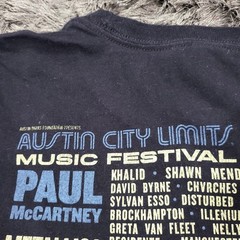 Austin City Limits Shirt Mens Medium Black 2018 Music Festival Rock Band Logo