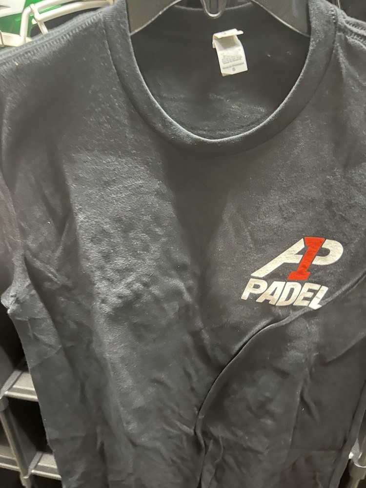 A1Padel T-Shirt Size Small I Love A1NY Tee Shirt Adult Unisex Black Short Sleeve