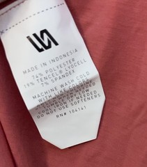 VRST Men’s Icon Tee Shirt Pink Rouge Short Sleeve Crew Neck NWT