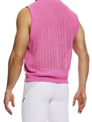 Modus Vivendi Crochet Summer Knitted Tank, Many Colours, Sleeveless, Scoop Neck