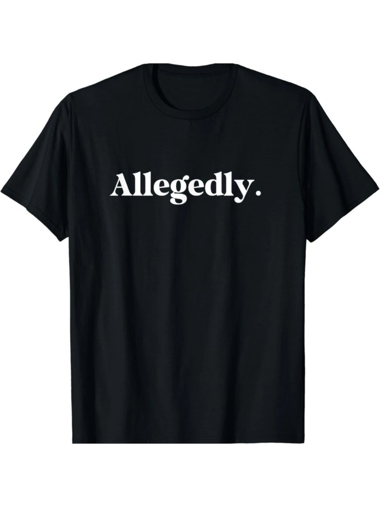 Cotton Funny T-Shirt for Men – 1pc Casual Crew Neck, Slight Stretch