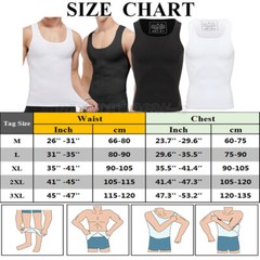 Male Gynecomastia Compress Tank Top Mens Slimming Body Shaper Vest Abs Shirt US