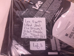 Lee Earth Wind And Fire Brown 2 Sided Graphic SS T Shirt Size M – New. (B3)