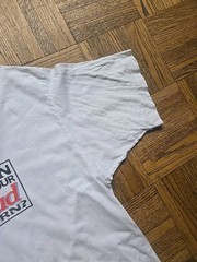 Vintage 1996 Budweiser Born On Date Look At Label White T-Shirt Made USA XL FOTL
