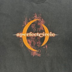 Vintage A Perfect Circle Mer De Noms 2000 Band T Shirt XL Black Fruit Of Loom
