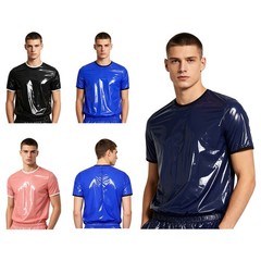 Men T-shirt Activities Top Casual Tops Modern Water Resistant Sports Trim Stage