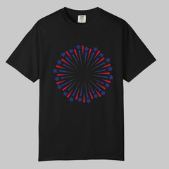Festives Fireworks TShirts Design, Comfort Colors T Shirt, Unisex Streetwear Tee