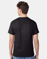 🔥 Hanes Unisex Authentic Short Sleeve Cotton & Blends T-Shirt 5250 Black 2XL