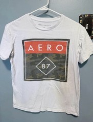 Aéropostale Aero 87 Graphic Camouflage Crew Neck Men’s XS T-Shirt