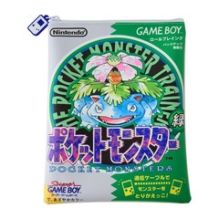 Pokemon Center Package T-Shirt in Pouch Red & Green 2pc Set Game Boy Unisex L