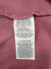 Nike The Nike Tee Mens L Light Mauve Cotton Short Sleeve Loose Fit
