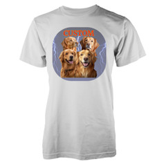 Custom Vintage Bootleg Pet Shirt Pet Photo + Name Custom Dog Portrait Adult Gift