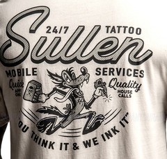 Sullen Mobile Service Premium Fit SCM7561 New Short Sleeve T-shirt For Men