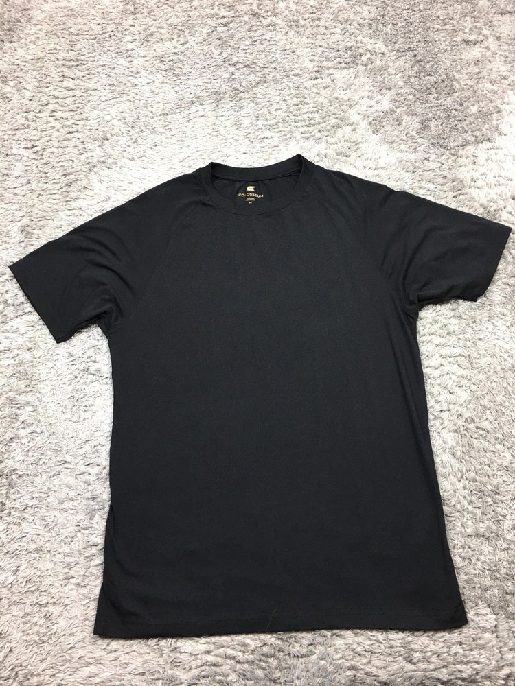 Colosseum Shirt Mens Size Medium Black Short Sleeve Stretch