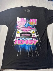 Hello Kitty Men’s and Big Men’s Tokyo Speed Racing Graphic shirt