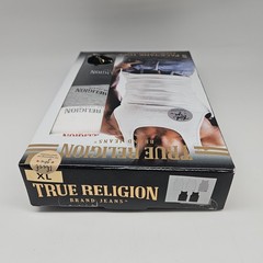 TRUE RELIGION 5 Pack Men’s S M L XL Cotton Logo Ribbed Tanks Gray White Black