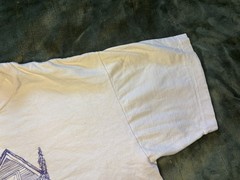 Vintage 90s Minnies Coop Ann Arbor Michigan Shirt Mens XL Cream Single Stitch