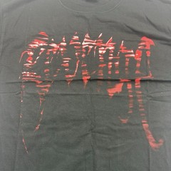 Revenge Black T Shirt Red Arch Logo Writing Size Large Men
