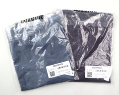 2 Pack Men’s Slim-Fit Short Sleeve Cotton Crewneck T-Shirt Size XL Blue Purple