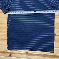 Oakley Regular Fit Horizontal Striped Pattern Surf Skate T-Shirt Men’s Large