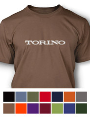 Ford Torino 1968 1970 Emblem T-Shirt – Men – Multiple Colors and Sizes