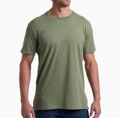 All in Motion Men’s White and Olive T-Shirt’s