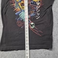 Yu-Gi-Oh Dark Magician Graphic T Shirt Men’s Small Black Anime Manga ©1996