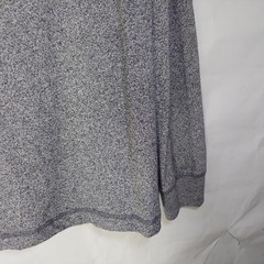 Ocean Coast Shirt Men L Gray Casual Weekend Stretch Henley Long Sleeve Top