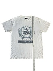 Vintage Y2K Quicksilver Graphic Short Sleeved Surf T-Shirt Size L