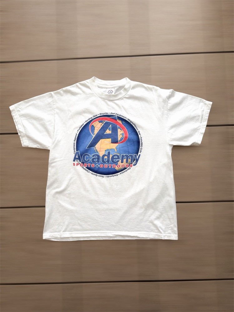 VTG Academy Sports & Outdoors Men’s T-Shirt | Size L | Cotton | Short Sleeve