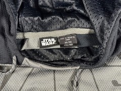 NWT-Disney STAR WARS Logo Men’s Poly Thermal Scuba Hoodie Long Sleeve Drawstring