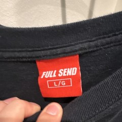 Full Send & SteveWillDoIt Size Large Long Sleeve Shirts