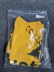 LRG Hustle Trees Shirt Mens Medium Yellow Graphic T-Shirt Tee Streetwear