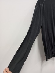 Paradox Base Layer Top Mens Large Black Wool Blend Dry Release Long Sleeve