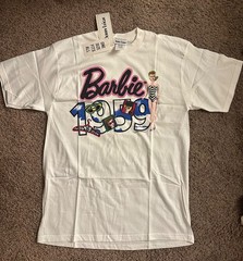 1993 Jerry Leigh 1959 Barbie Shirt One Size Fits All Deadstock with tags New NWT