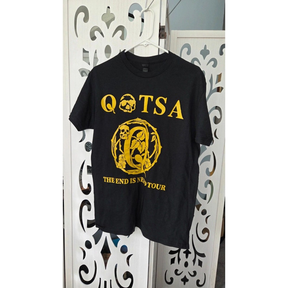 Queens Of The Stone Age QOTSA The End Is Nero 2023 Tour T-Shirt Black Men’s Med