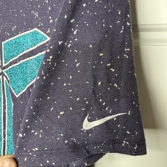 Nike Kobe T-Shirt Men’s Medium Purple Teal Splatter Print Kobe Bryant Dri-Fit