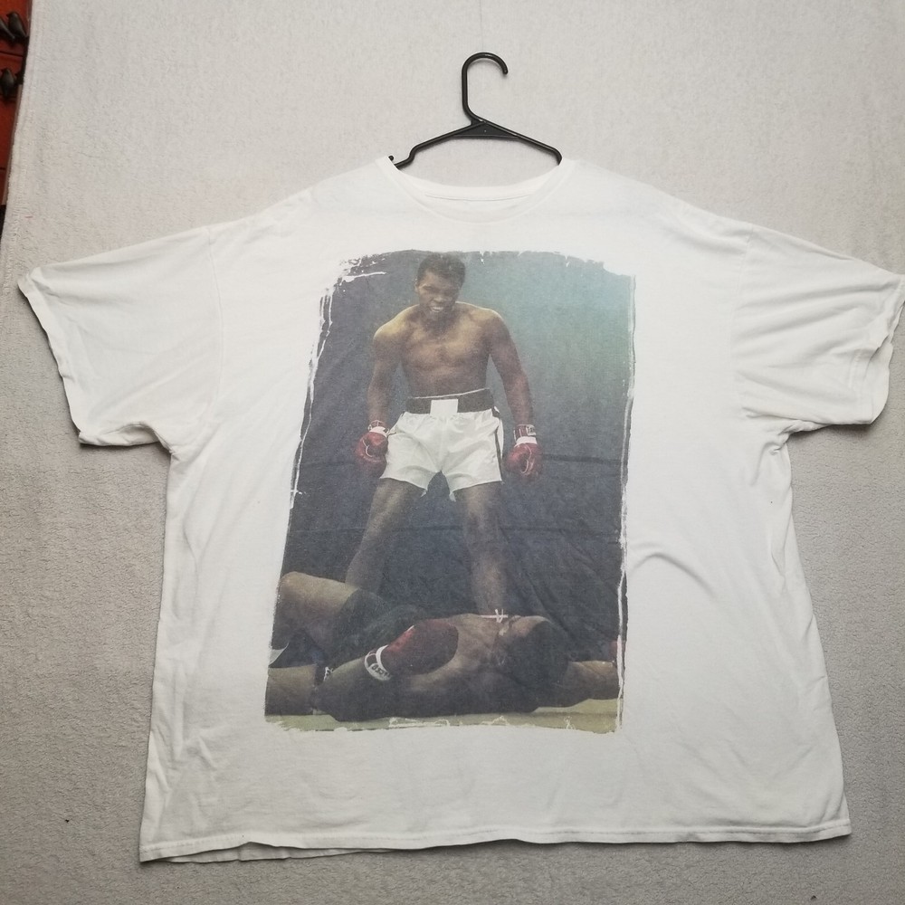 Muhammad Ali Brand white Shirt Men’s Size 3XL XXXL